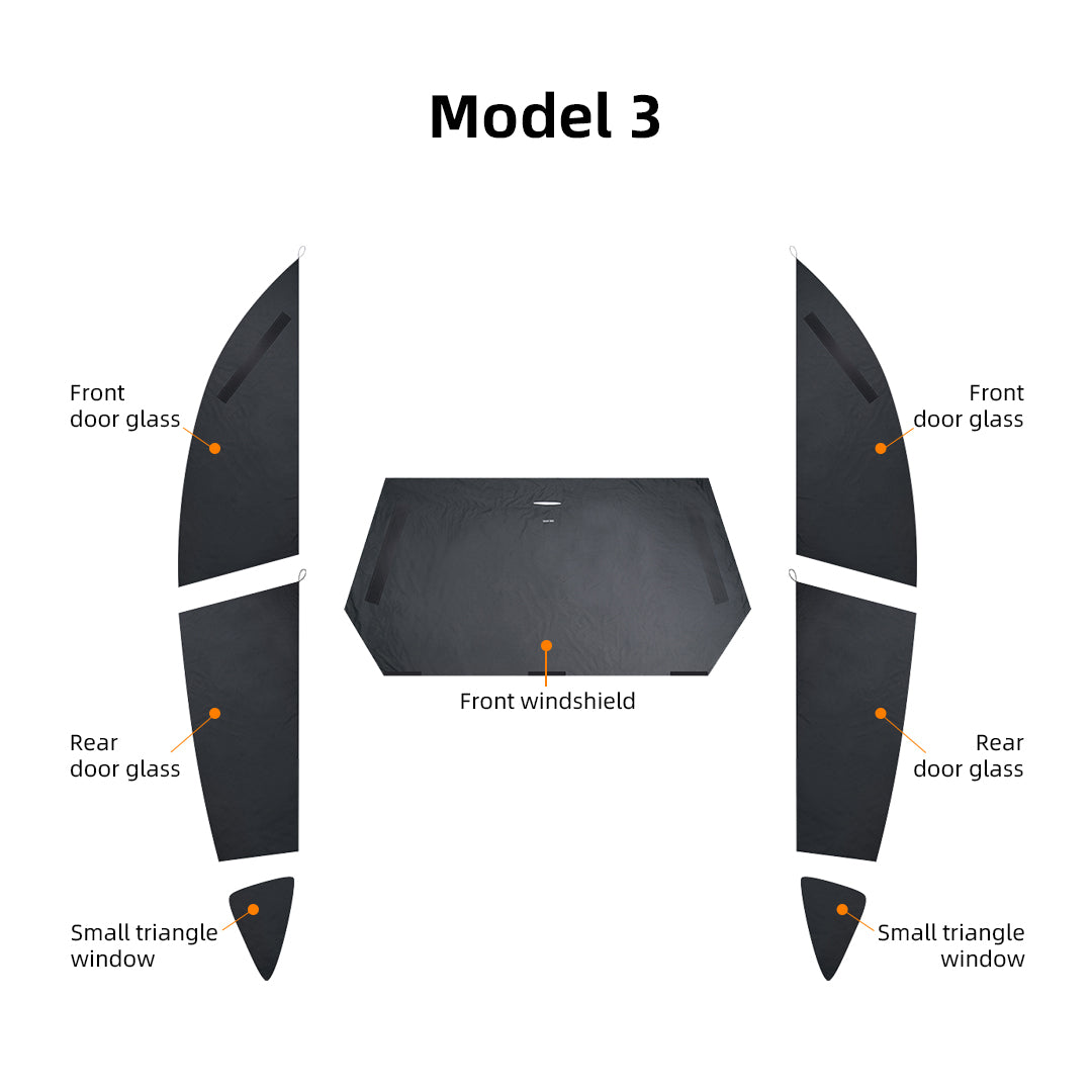 Tesla Model Y Window Shades