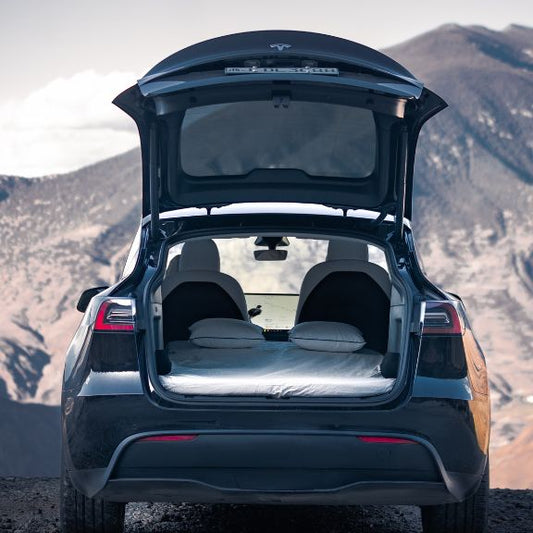 Like New - Tesla Model Y/X Bed CertiPUR Memory Foam Car Camping