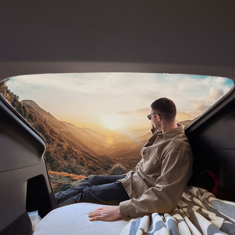 tesla model y mattress size,bed for tesla model y,mattress for model y,tesla y camping mattress