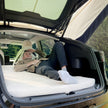 mattress for tesla model y,model y camping mattress,tesla y bed,model y sleeping pad